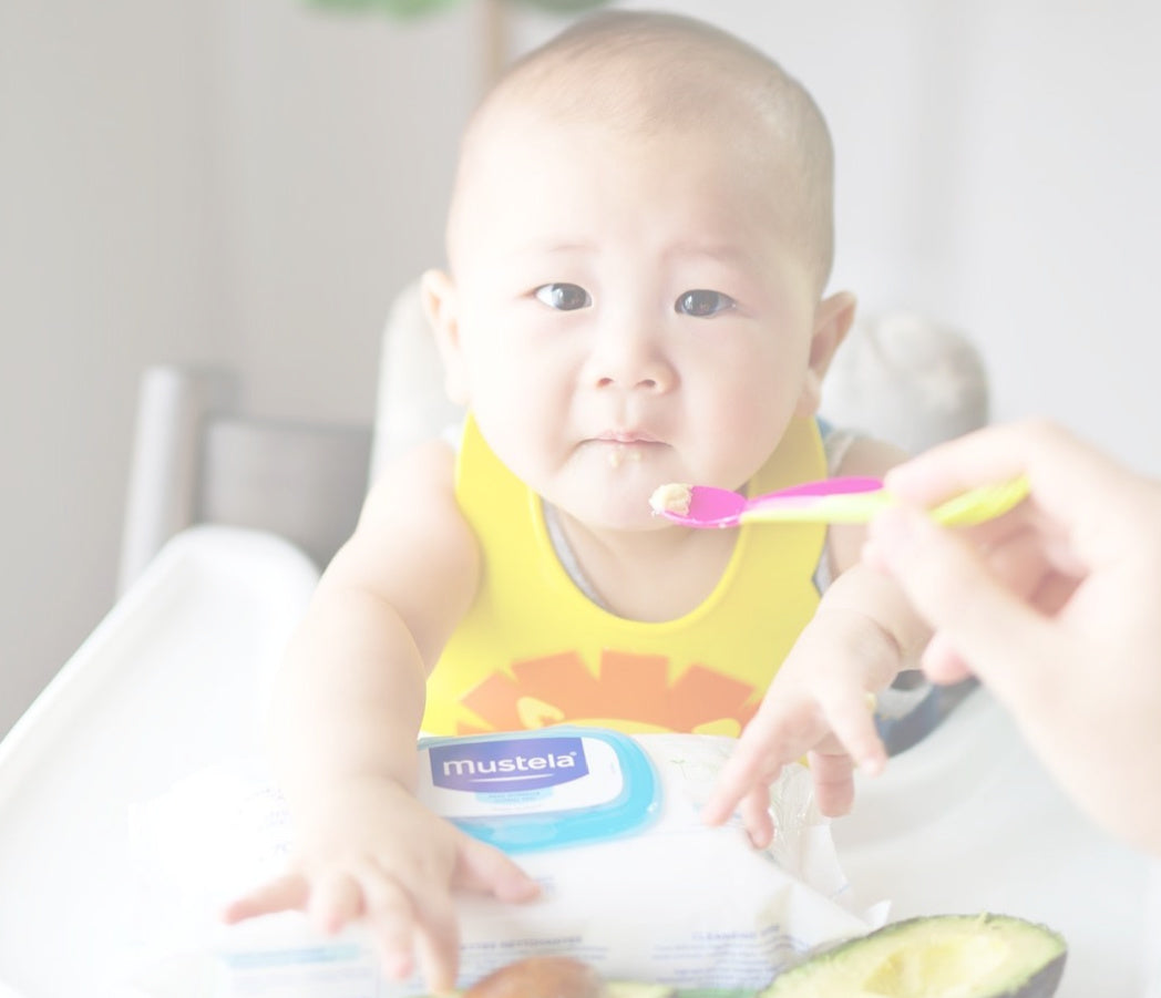 Quantity of solid food for deals 6 month baby