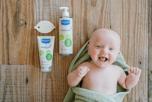 baby eczema on face - Mustela USA - 1