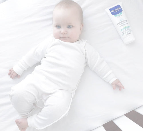 baby eczema on face - Mustela USA - 1