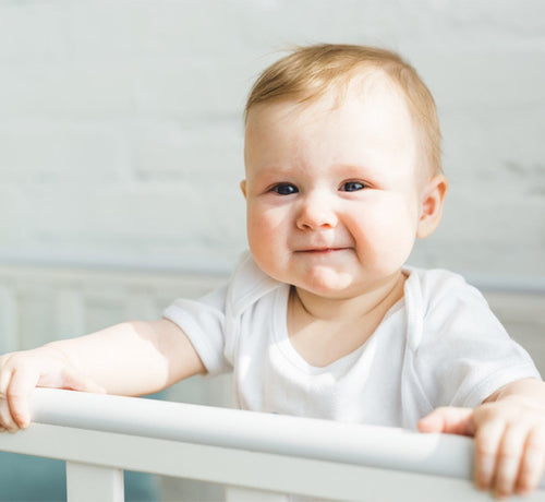 baby in a crib - Mustela USA - 1