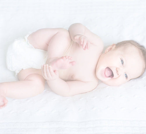 Happy baby whose parent uses emollients - Mustela USA - 1