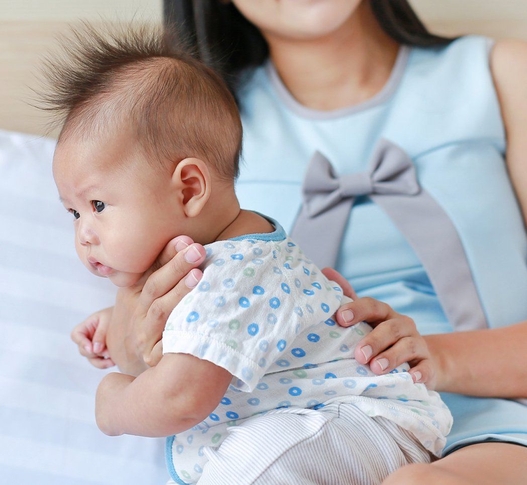 Baby burping on sale chair