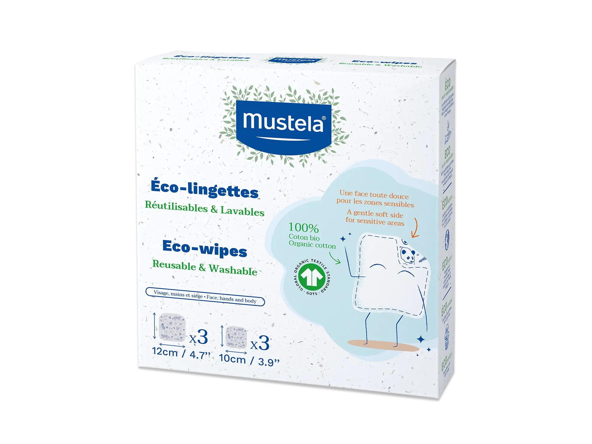 Mustela USA | Reusable Eco Wipes