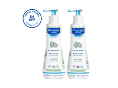 Hydra bebe body lotion 2-Pack (2 x 10.14 oz) - Mustela USA