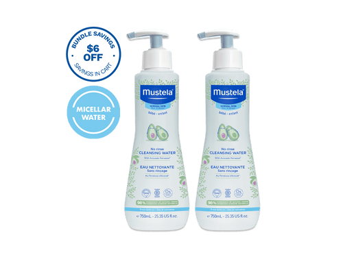 Mustela USA | No Rinse Cleansing Water 2 Pack - Mustela USA - 1