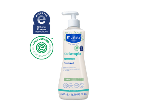 Stelatopia cleansing gel pump - Mustela USA - 1