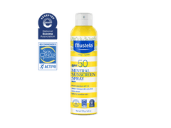 SPF 50 mineral sunscreen spray - Mustela USA