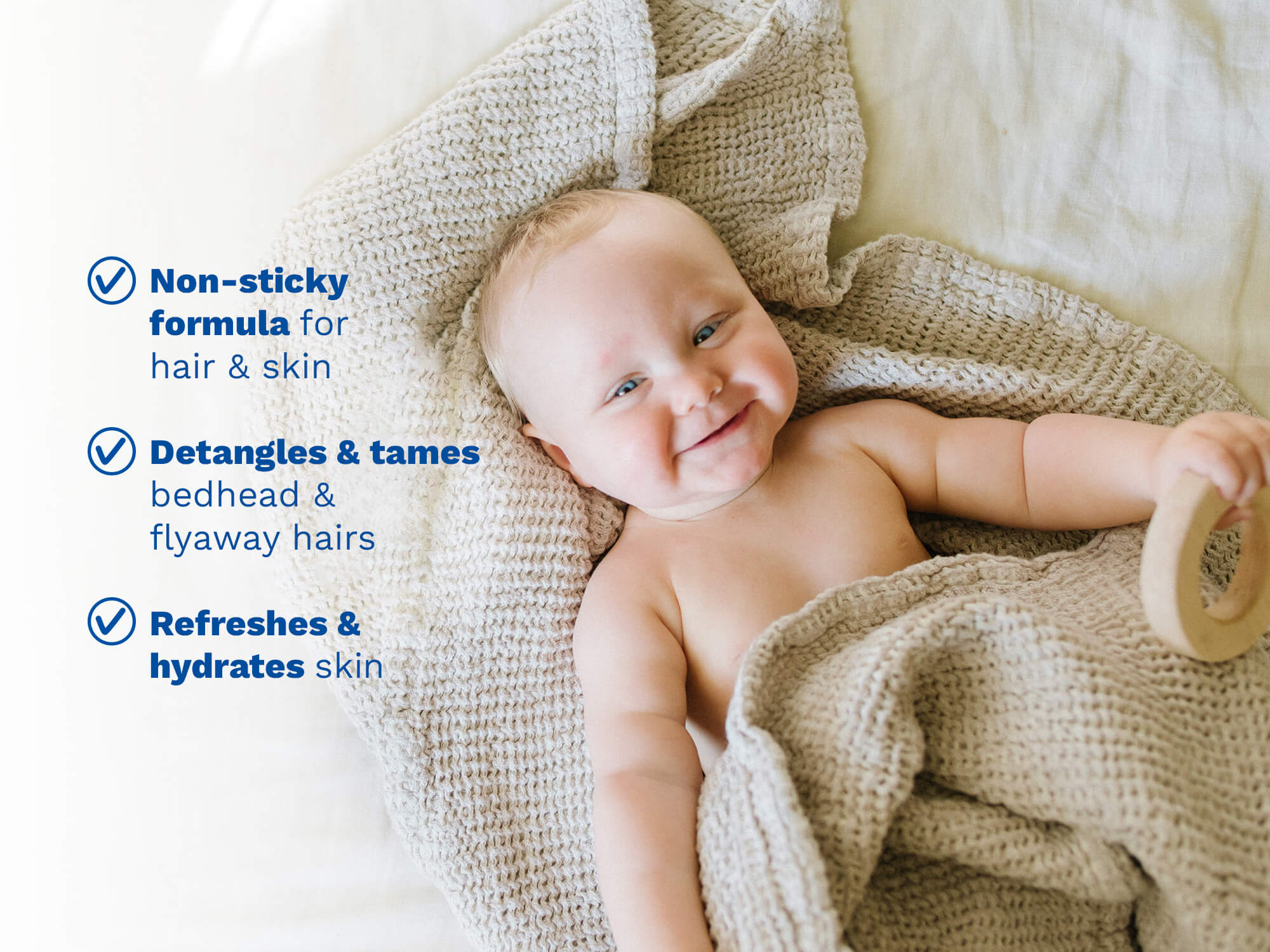 Hair Styler & Skin Freshener For Babies & Newborns - Mustela USA