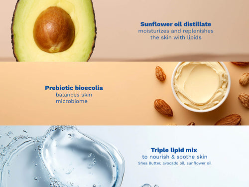 Avocado, shea butter, and hydrating lipid-rich ingredients. - Mustela USA - 4