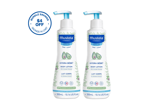 Hydra bebe body lotion 2-Pack (2 x 10.14 oz) - Mustela USA - 1
