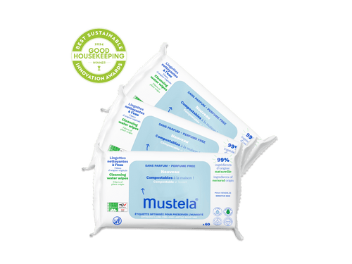 Mustela USA | Home Compostable Wipes 3 Pack - Mustela USA - 4