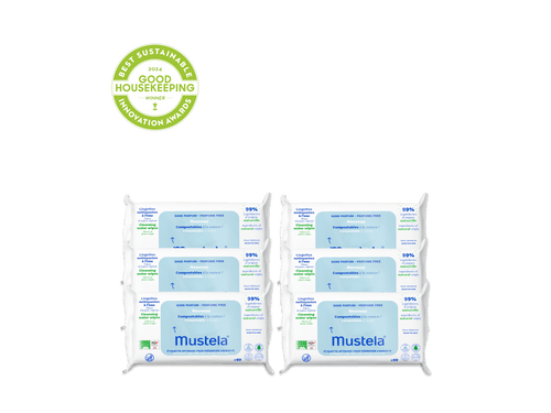 Mustela USA | Home Compostable Wipes 6 Pack - Mustela USA - 5
