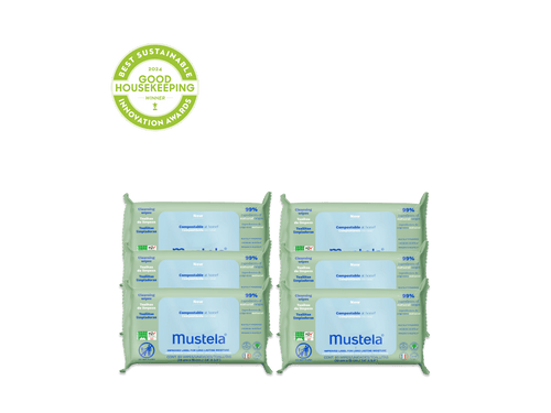 Mustela USA | Home Compostable Wipes 6 Pack - Mustela USA - 5