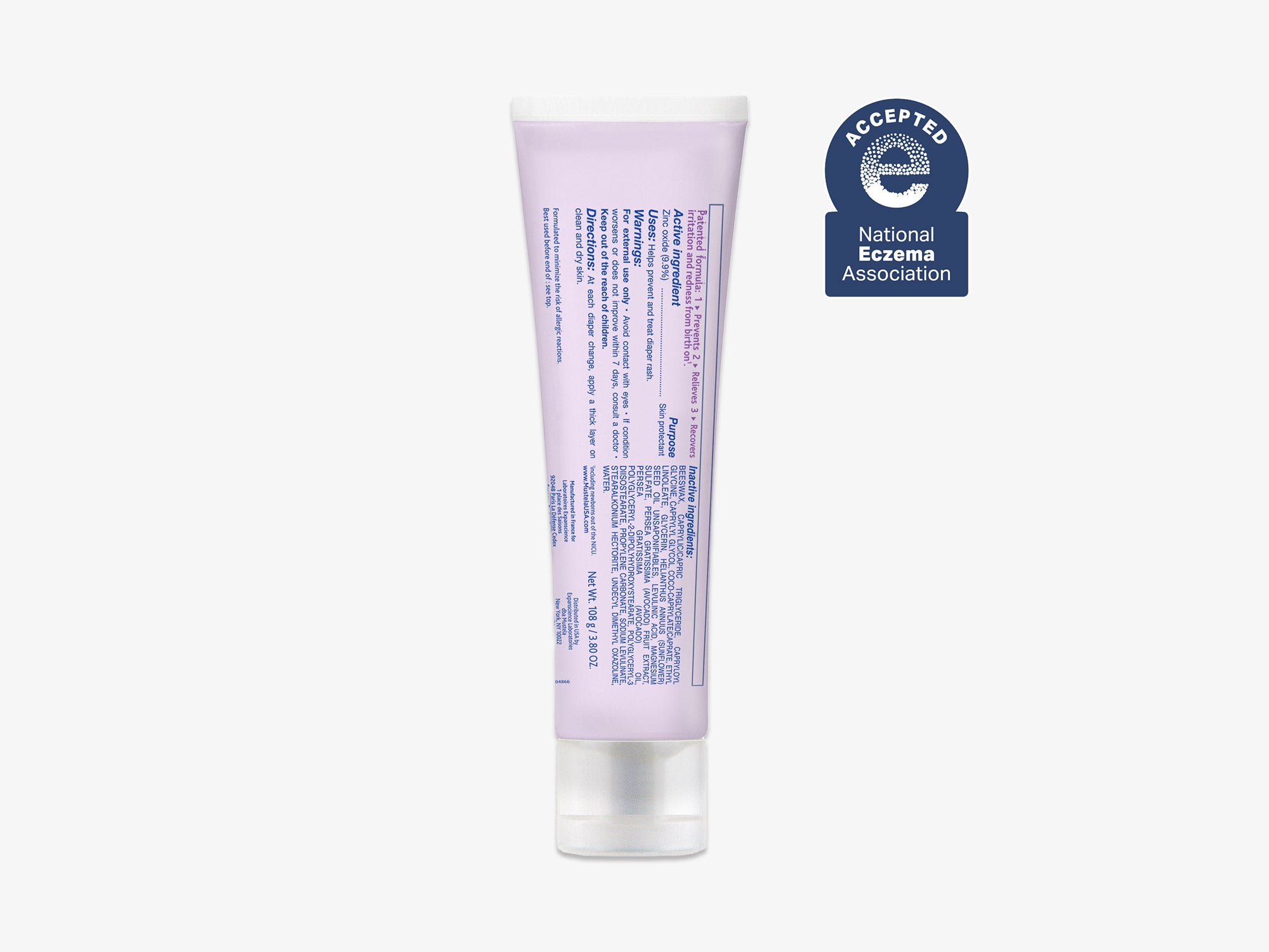 Mustela Famille Diaper Cream - Crema protectora de pañal