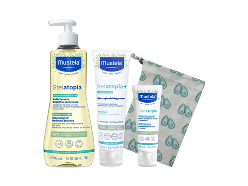 Eczema daily care gift set - Mustela USA - 1