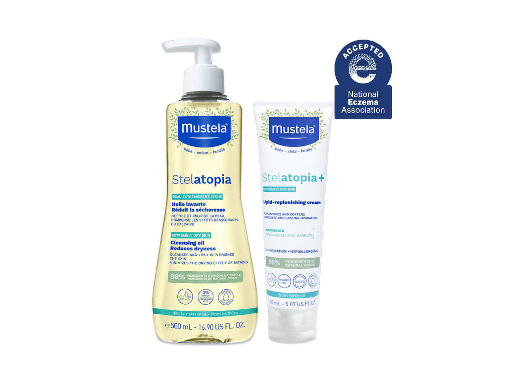 Dry Skin Mustela Stelatopia Shampoo For Adults Mustela Stelatopia