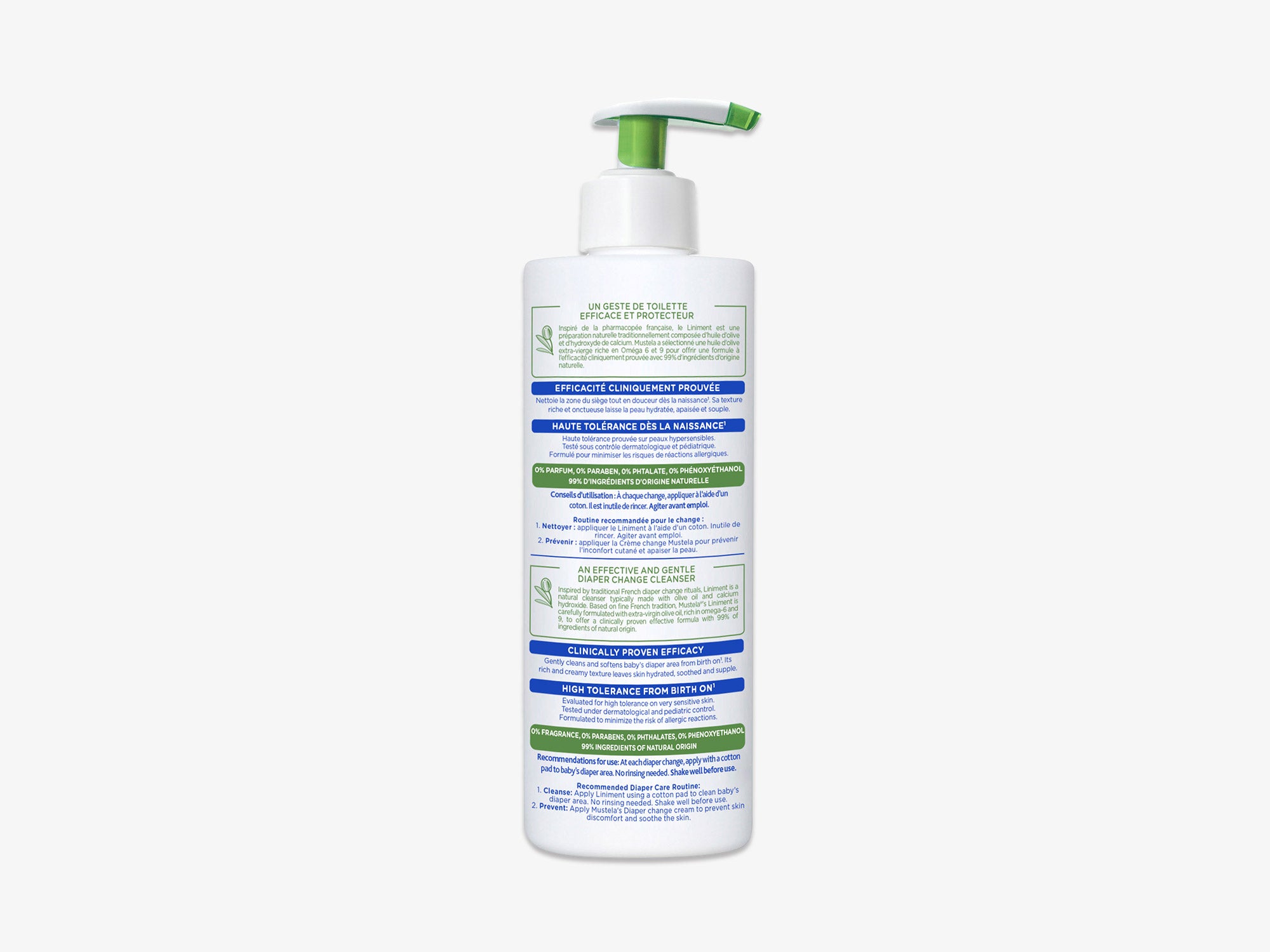 Liniment - Fragrance-Free Diaper Change Cleanser
