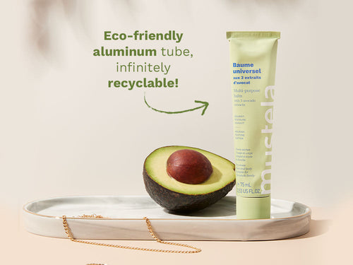Mustela USA | Multi-purpose Balm with 3 Avocado Extracts on a table - Mustela USA - 3