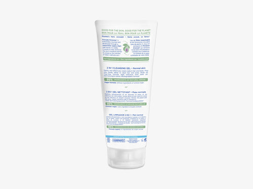 Mustela USA | 2 in 1 Cleansing Gel Ingredient list - Mustela USA - 2