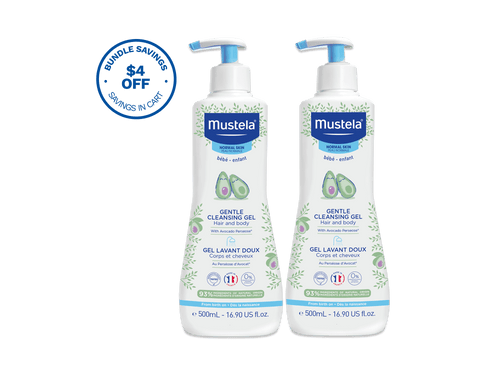 Gentle cleansing gel 2-pack (2 x 16.9 oz) - Mustela USA - 1