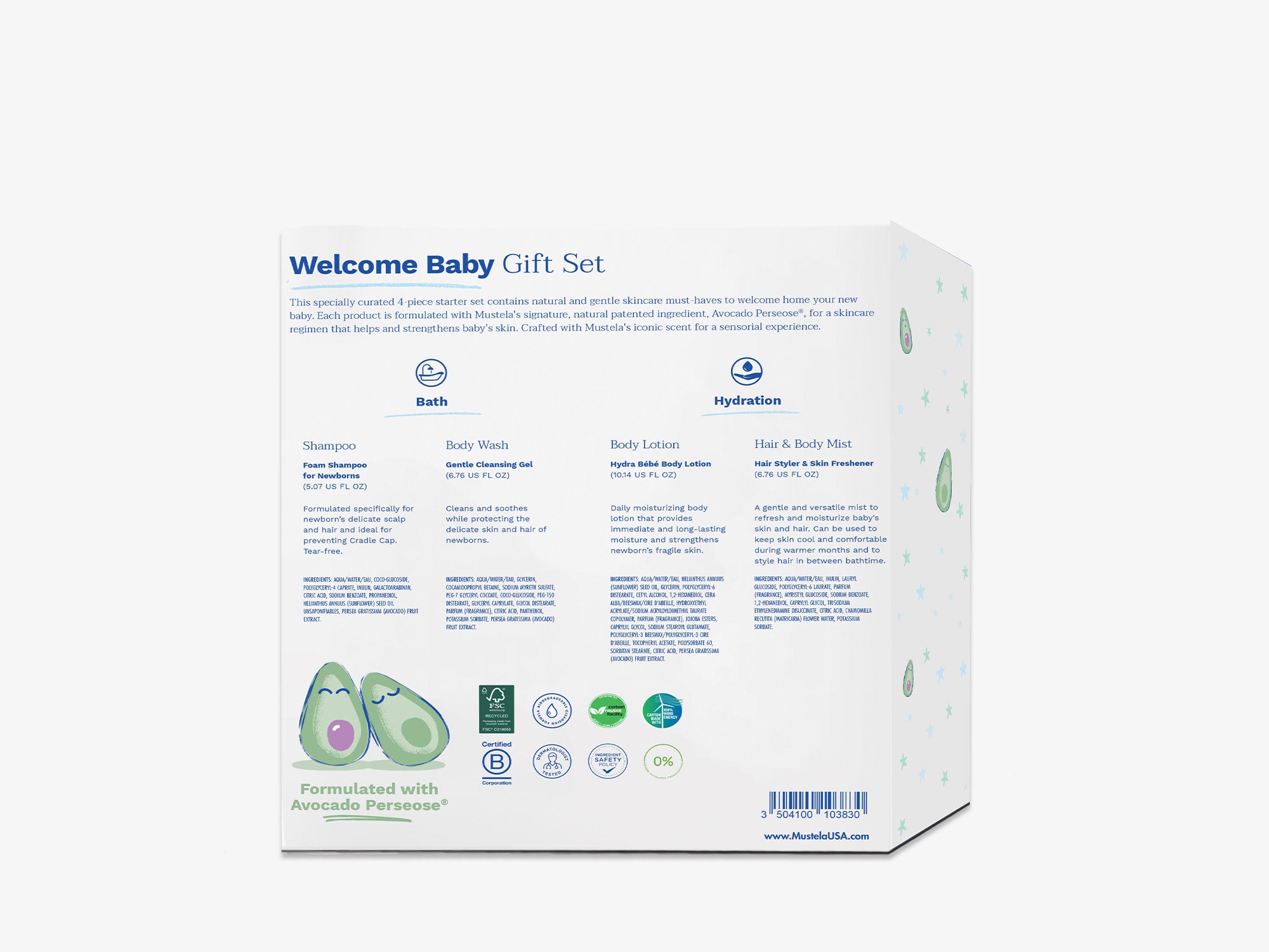 8902027 Mustela Newborn Arrival Gift Set - Tejal International