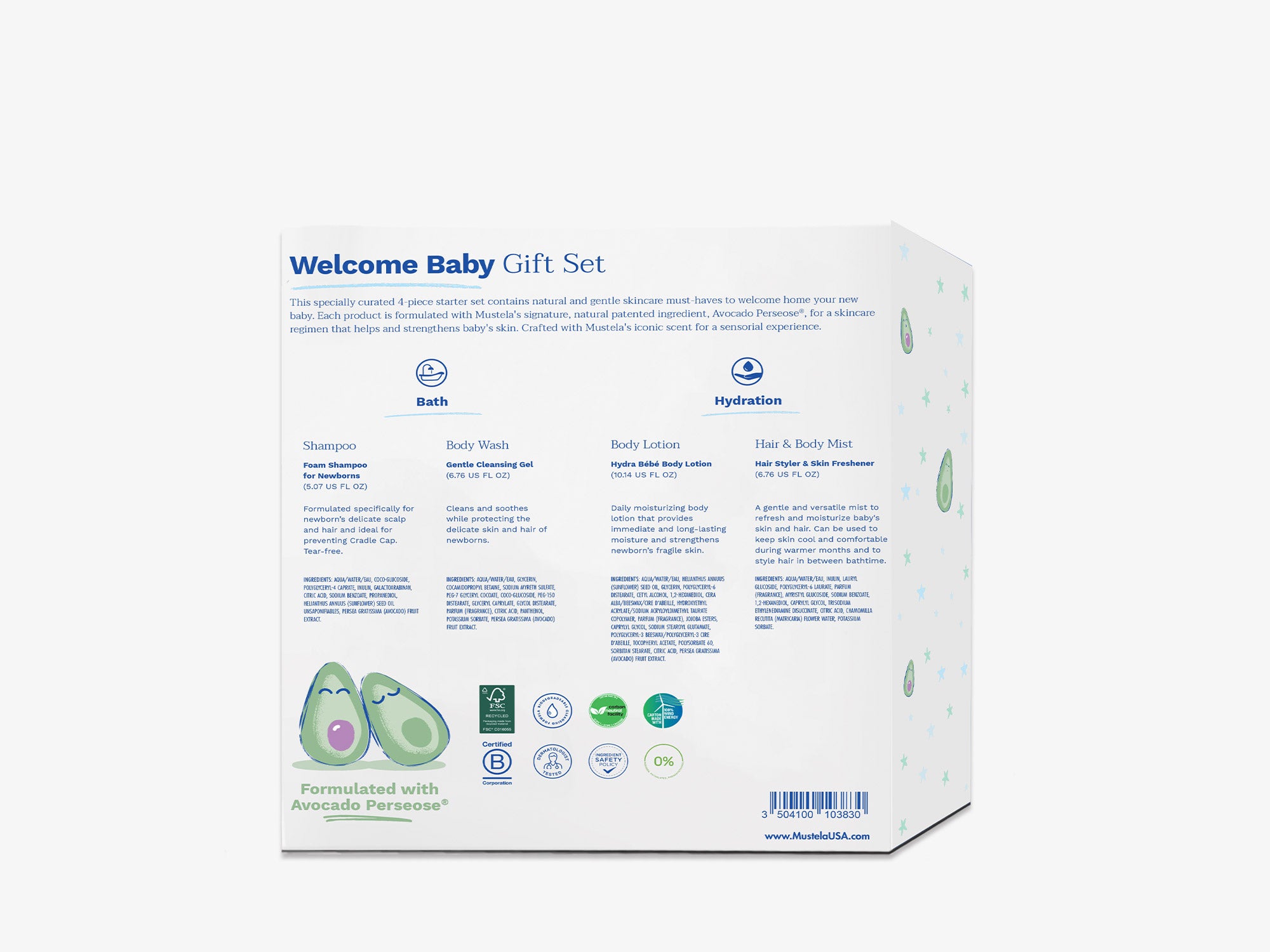 Ensemble Cadeau de Naissance Mustela - Clément