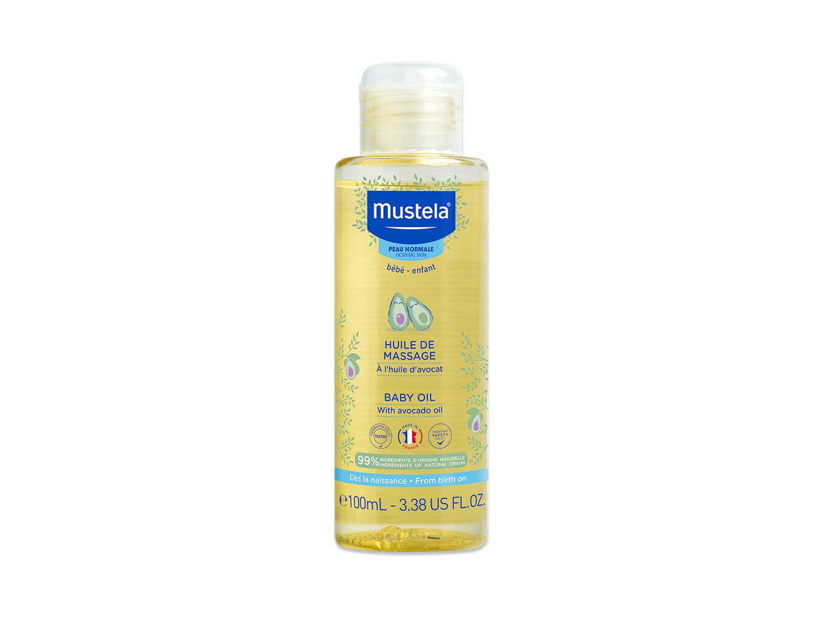 Moisturizing Baby Oil Made With Avocado Oil Mustela USA