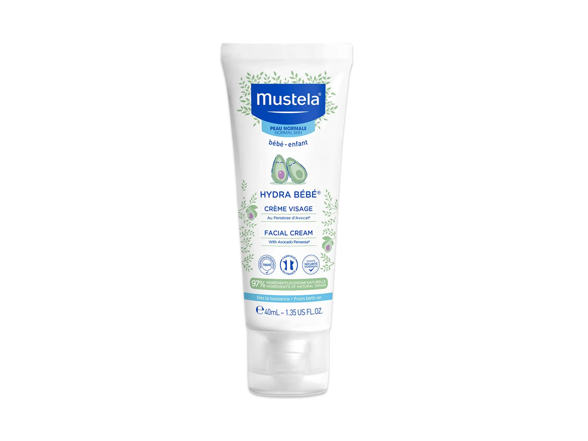 Mustela Baby Hydra Bébé Face Cream 40ml (1.35fl oz)
