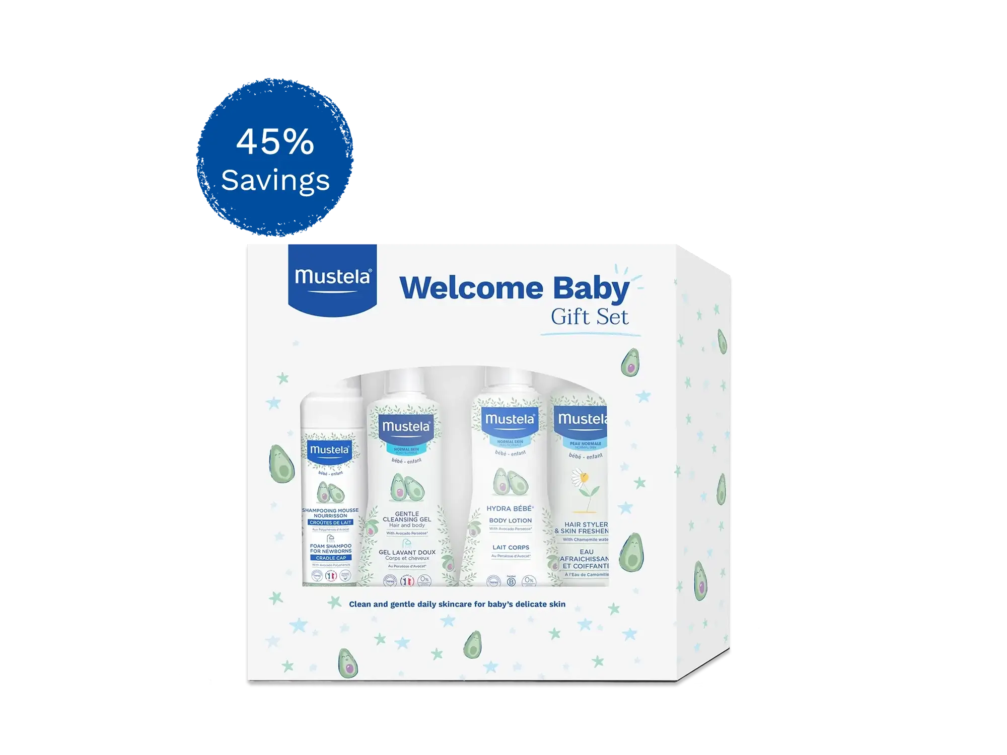Welcome Baby Gift Set The Perfect Baby Shower Gift Mustela USA
