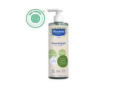 Organic cleansing gel with olive oil and aloe - Mustela USA