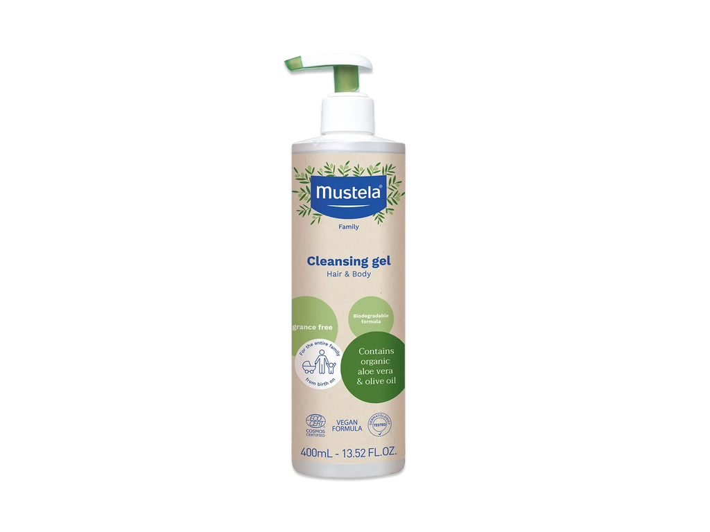 Organic Cleansing Gel with Olive Oil and Aloe