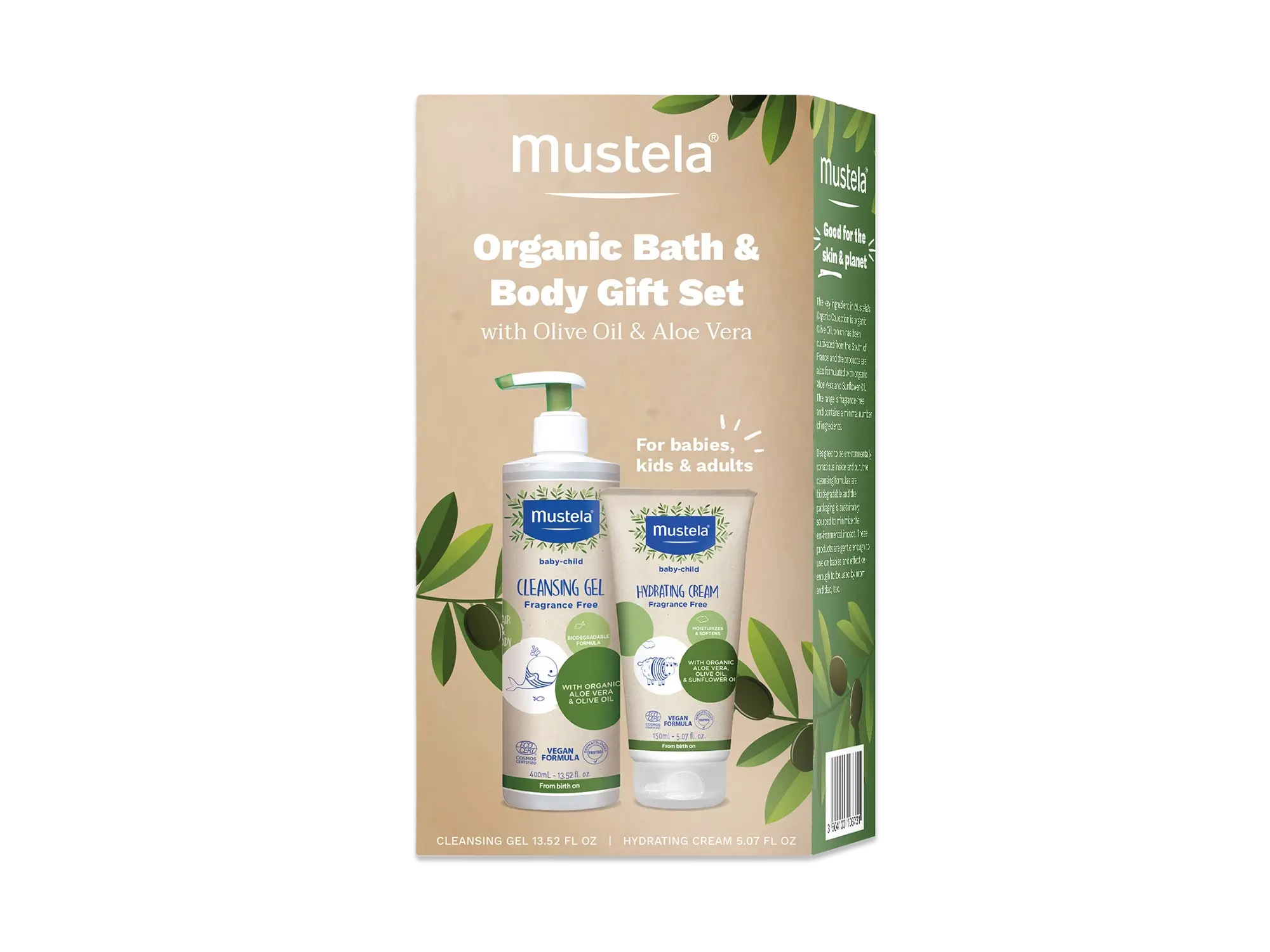 Mustela Organic Bath & Body Gift Set