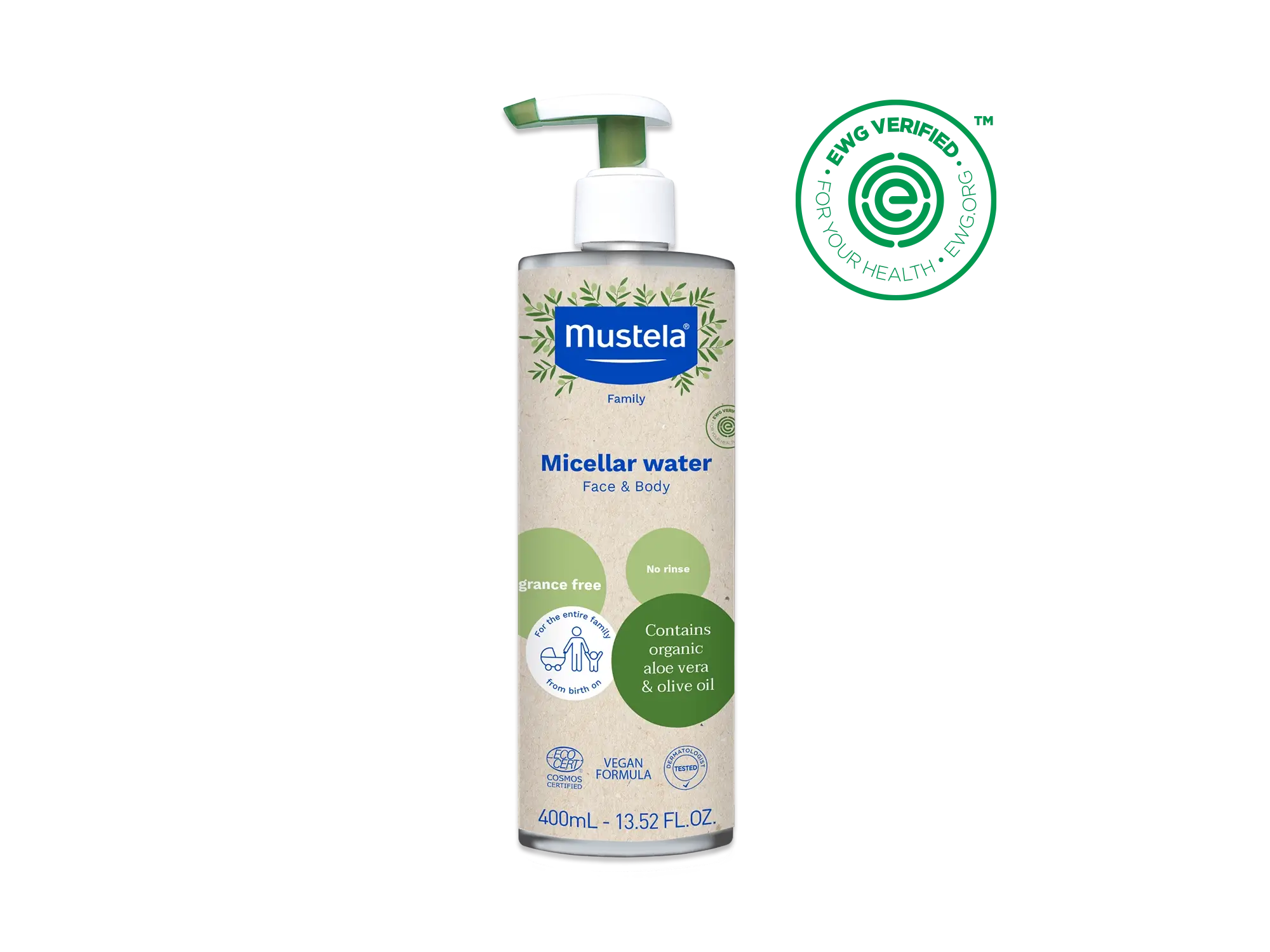 Organic Micellar Water with Olive Oil and Aloe