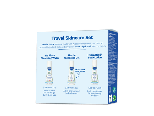 Mustela USA | Travel Skincare Set Gift box Back - Mustela USA - 2