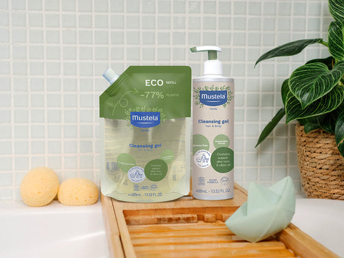 Mustela Organic Cleansing Gel Refill 400 ml