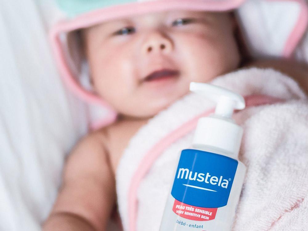 Mustela no-rinse face cleansing water for baby 300ml - Lyskin